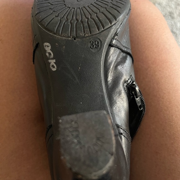 CIAK black leather boots - Picture 3 of 14